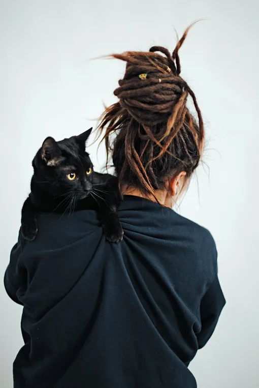 Галина и кот Кит Галина и кот Кит