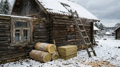 Старый дом: сначала дом, потом котельная Старый дом: сначала дом, потом котельная