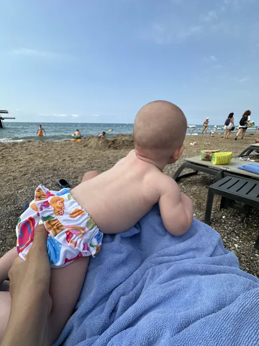 Первый полёт полугодовалой Полины прошёл успешно Первый полёт полугодовалой Полины прошёл успешно