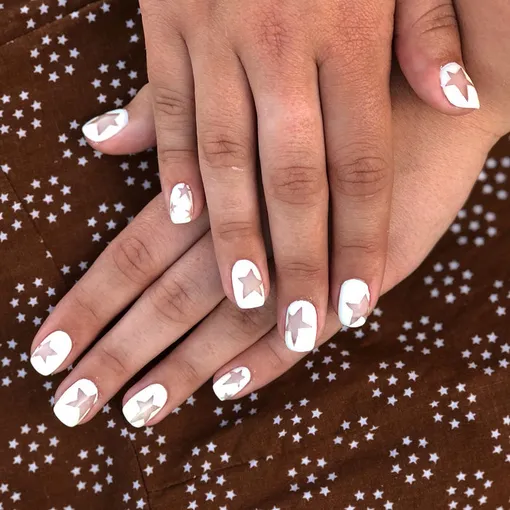 «голый» маникюр