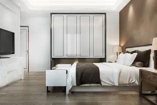 Шкафы в спальню в современном стиле: тренды 2026 года и фото мебели, которую сейчас ищут все Шкафы в спальню в современном стиле: тренды 2026 года и фото мебели, которую сейчас ищут все