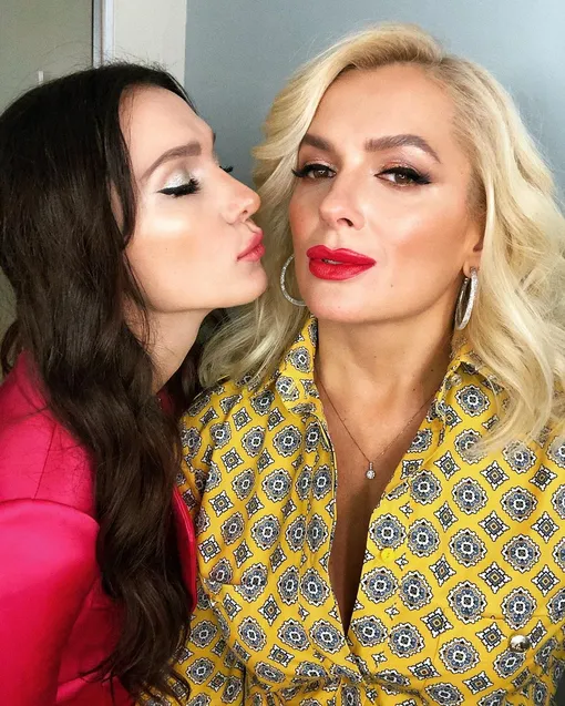 Мария Порошина с дочерью Полиной