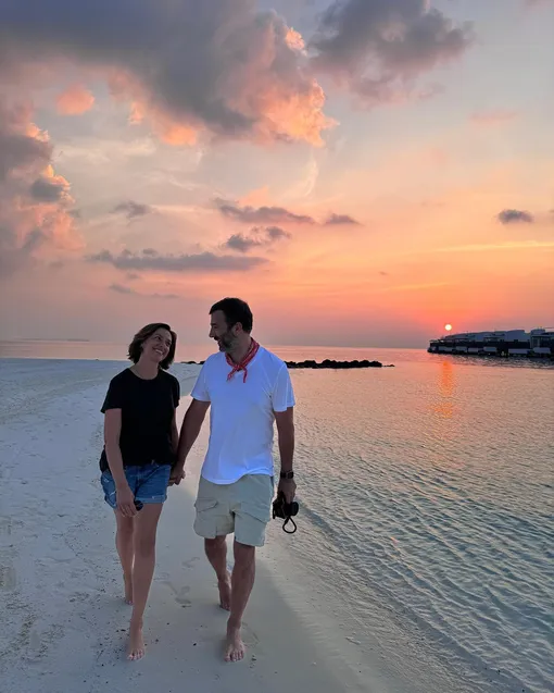 Иван Ургант и Наталья Кикнадзе