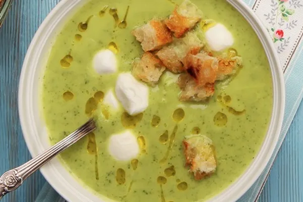 Суп-пюре из цукини