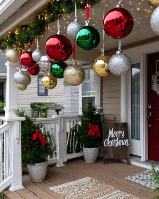 как украсить дом к новому году