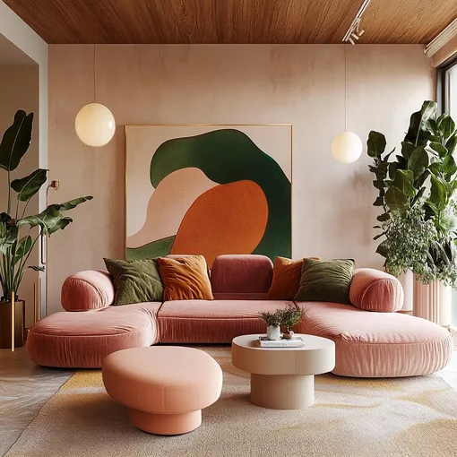 Разноуровневое освещение в гостиной