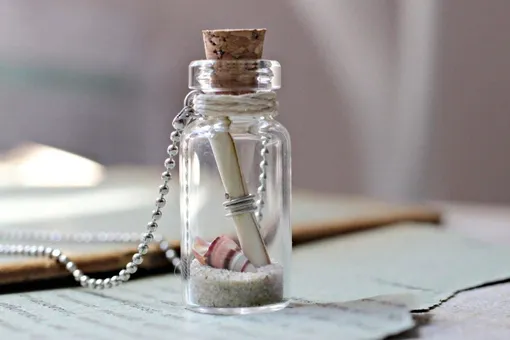 Письмо-послание в бутылке Письмо-послание в бутылке