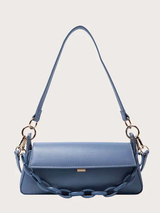 Сумка-багет с ручкой, Shein, 1300 руб