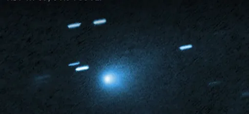 Снимок 3I/ATLAS Снимок 3I/ATLAS