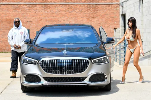 Канье Уэст и Бьянка Цензори