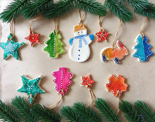 Фигурки из теста Фигурки из теста