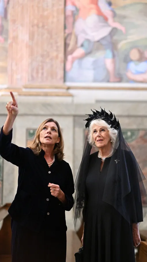 Королева Камилла в Ватикане