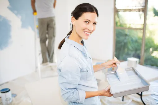 Как быстрее покрасить стены Как быстрее покрасить стены