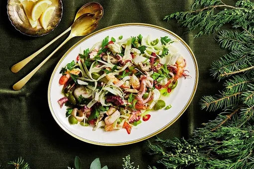 Можно в пост! Рецепт отличного салата с морепродуктами Можно в пост! Рецепт отличного салата с морепродуктами