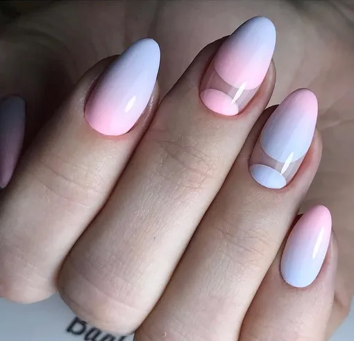 «голый» маникюр