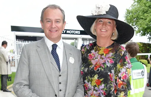 Актёр Хью Бонневилль и Лулу Уильямс в 2017 году