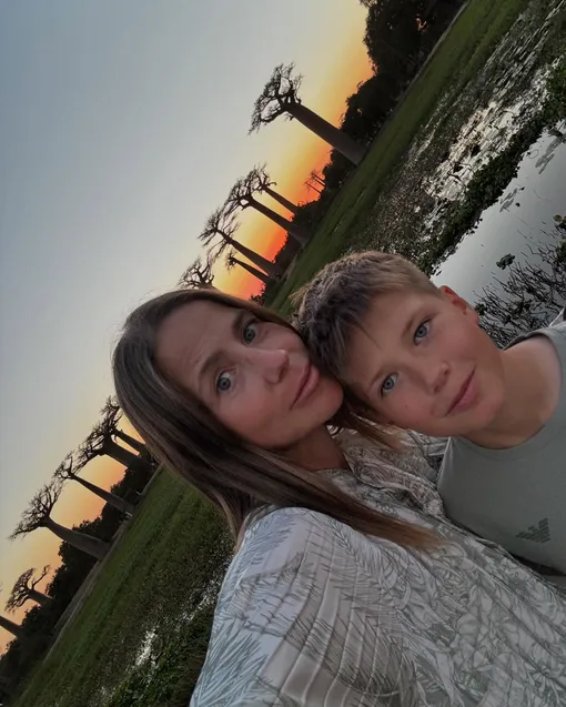 Юлия Барановская с Арсением