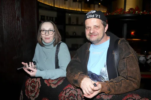 Роман Рябцев с женой Марией Перовой в 2024 году