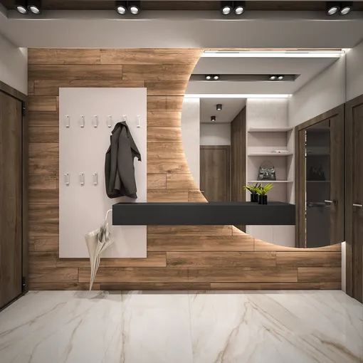 Дизайн интерьера прихожей фото