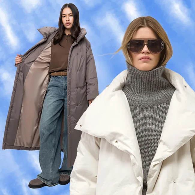 Главный тренд этой зимы — длинный пуховик. Вот как носить его стильно