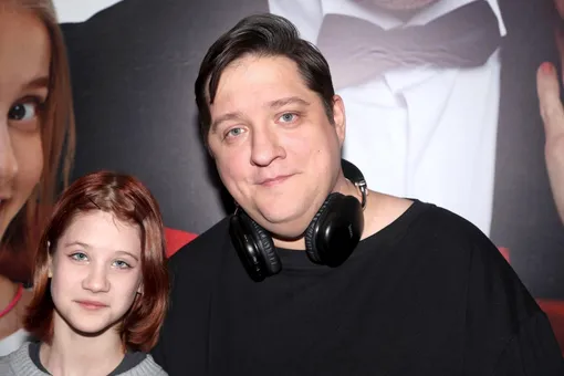 Роман Попов со средней дочерью Елизаветой