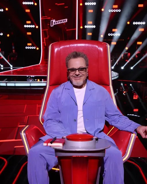 Владимир Пресняков младший в кресле наставника Владимир Пресняков младший в кресле наставника