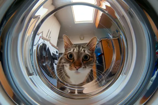 6 вещей, которые нужно постирать в начале зимы, и кот