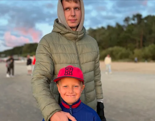 Сыновья Максима Виторгана Даниил и Платон