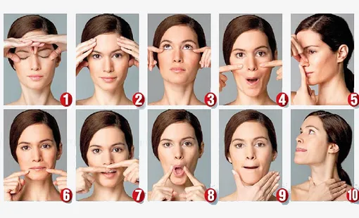 гимнастика для лица гимнастика для лица