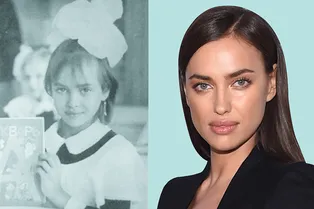 Синди Кроуфорд, Ирина Шейк и другие: как выглядели известные красавицы в детстве