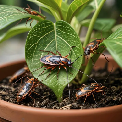 Будьте осторожны, эти комнатные растения привлекают тараканов