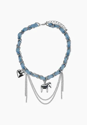 Дизайнерское колье Yaroslavna из коллекции «Blue jeans»