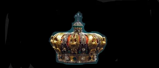 Корона, инкрустированная бриллиантами и изумрудами, которую носила жена Наполеона III, императрица Евгения Корона, инкрустированная бриллиантами и изумрудами, которую носила жена Наполеона III, императрица Евгения