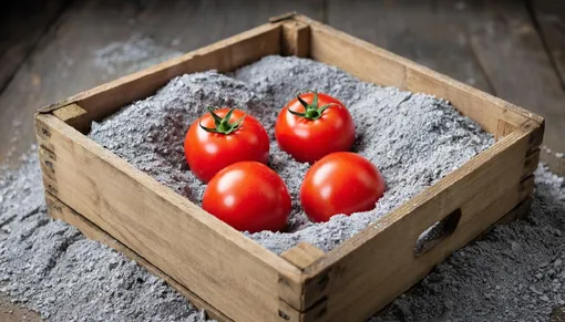 Как хранить помидоры в золе: пошаговая инструкция