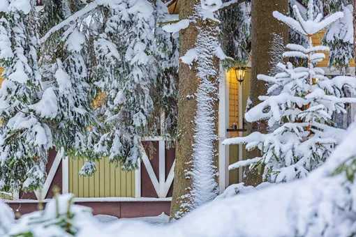 снег зима дачный дом снег зима дачный дом