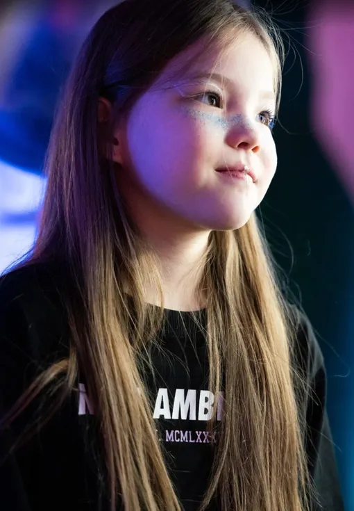 На празднике, посвященном презентации нового раздела для детей