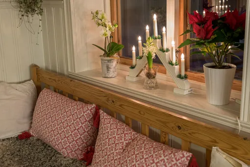 рождественский семисвечник