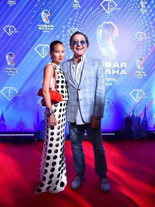 Григорий Лепс и Аврора Киба на закрытии «Новой волны»