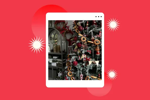 Как красиво украсить ёлку в русском стиле: модные приёмы и фото от дизайнера