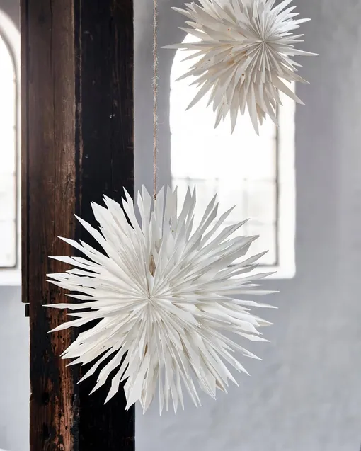 бумажные звезды на окна