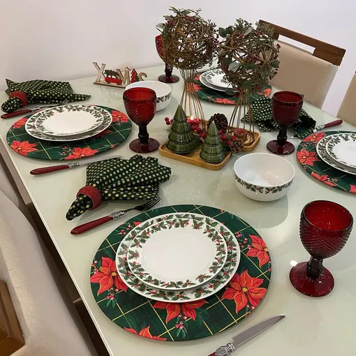 Плейсматы на новогодний стол