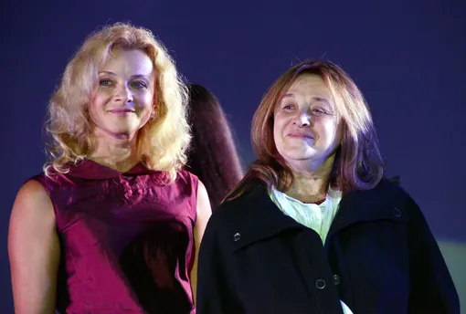 Маргарита Терехова и ее дочь