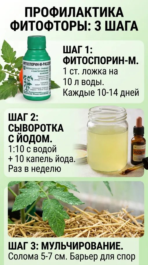 Фитофтора на томатах