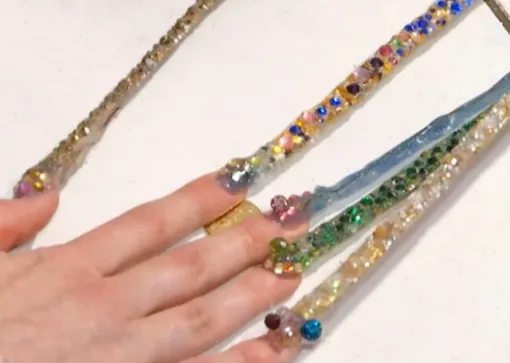 маникюр со стразами маникюр со стразами