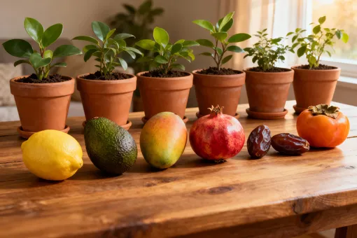 Как вырастить тропический сад на подоконнике из косточек: 6 пошаговых инструкций