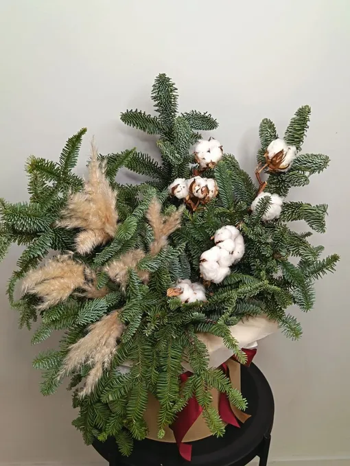 букет новогодний