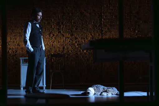 Сцена из спектакля «Собачье сердце»