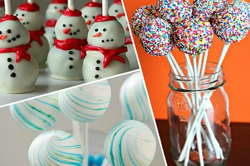 Кейк-попс вместо торта! Идея для детского праздника