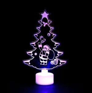 US World Store, Рождественский ночной светильник в виде елки, 120 руб US World Store, Рождественский ночной светильник в виде елки, 120 руб