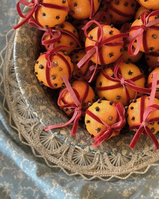 новогодний помандер